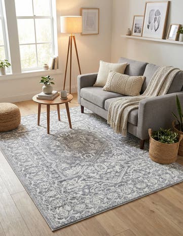Gray Boston Rug