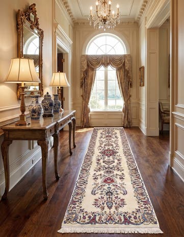 2' 5 x 10' 8 Tabriz Wool Runner Rug