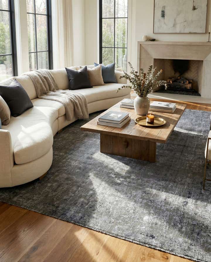 7' 8 x 11' 1 Hand Knotted Ultra Vintage Persian Wool Rug