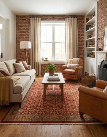 Red Amina Rug