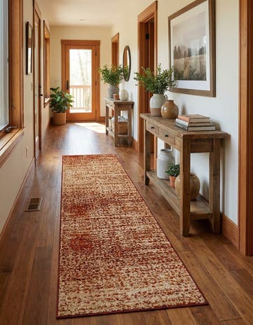 Terracotta Equinox Runner Rug