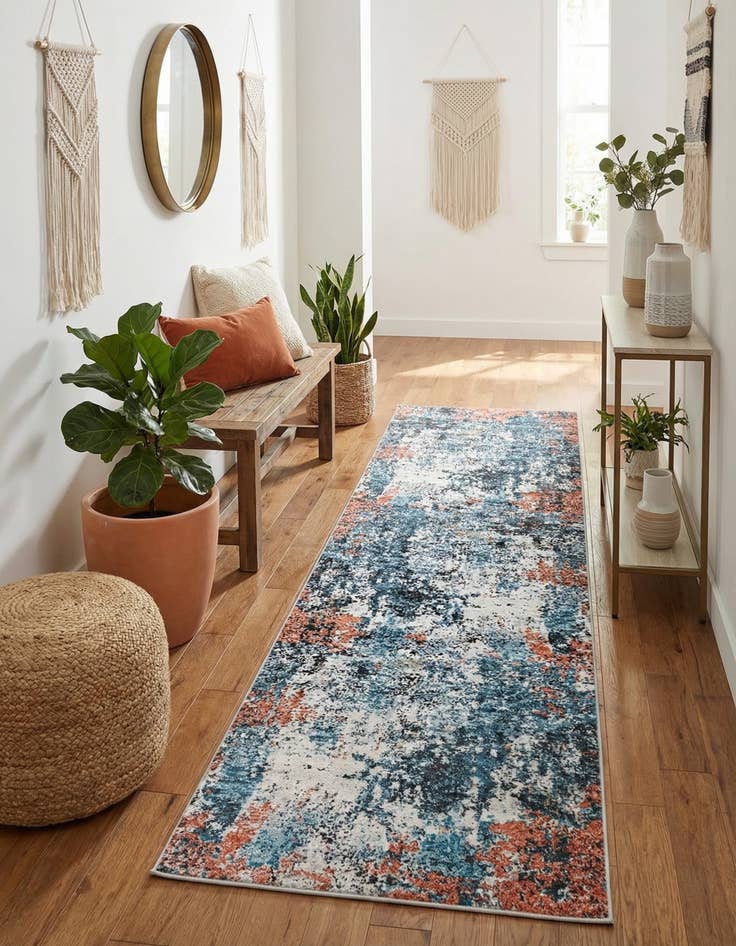Detail image of  2' 7 x 10' Leipzig Runner Rug