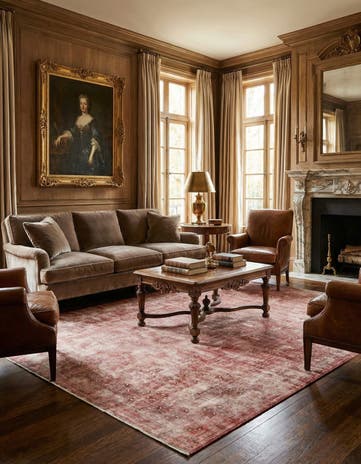 9' 11 x 13' Vintage Royal Wool Rug