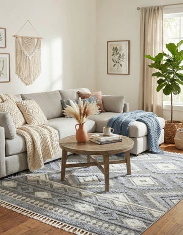 9' x 12' Boho Rug