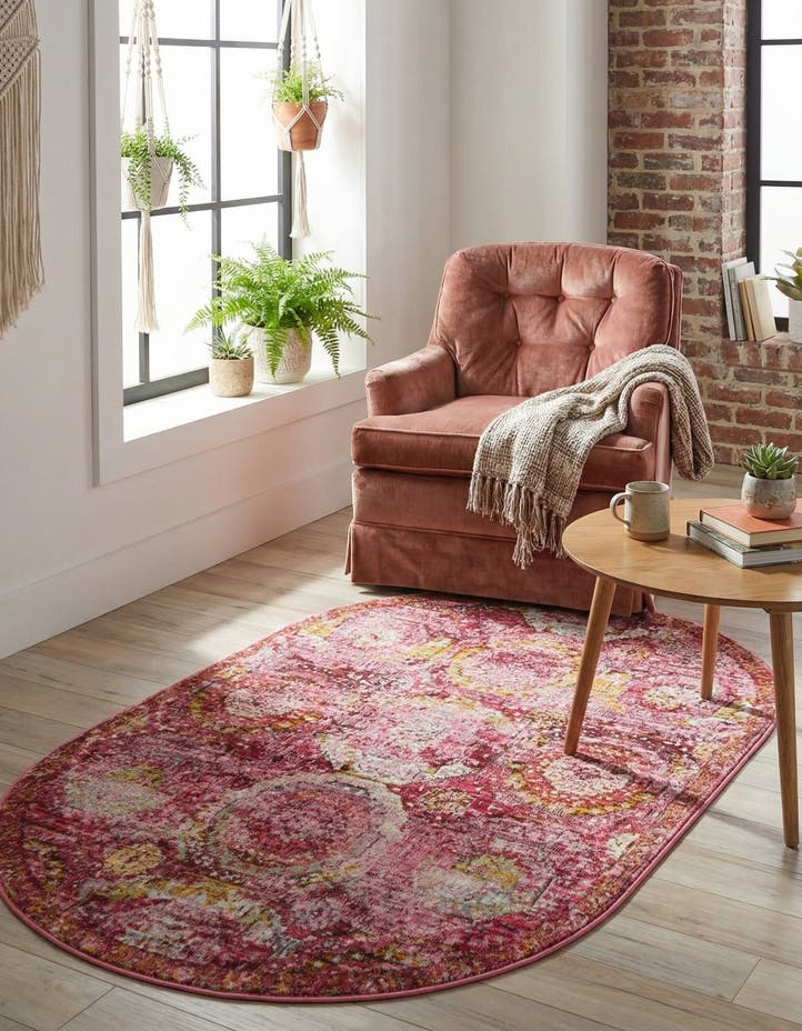 3' 3 x 5' 3 Santiago Oval Rug