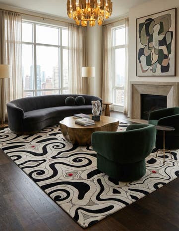 9' 1 x 12' 4 Odegard Rug