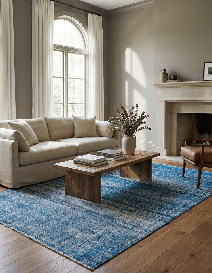 Detail image of 5' 8 x 11' 1  Hand Knotted Ultra Vintage Persian Wool Runner Rug