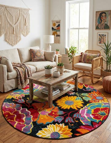8' x 8' Tuscany Round Rug