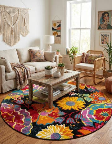 8' x 8' Tuscany Round Rug