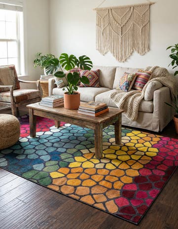 8' x 11' Washable Hyacinth Rug