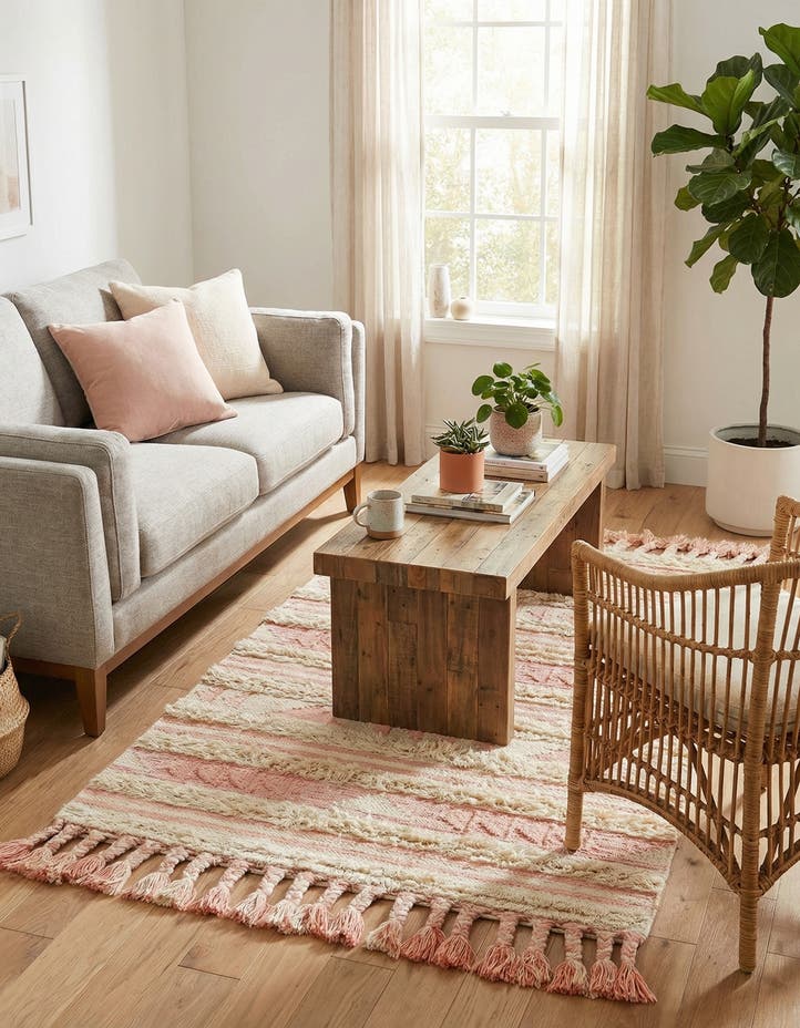 3' 3 x 5' 1 Hand Woven Arizona Wool Rug