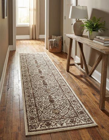 Beige Miranda Runner Rug