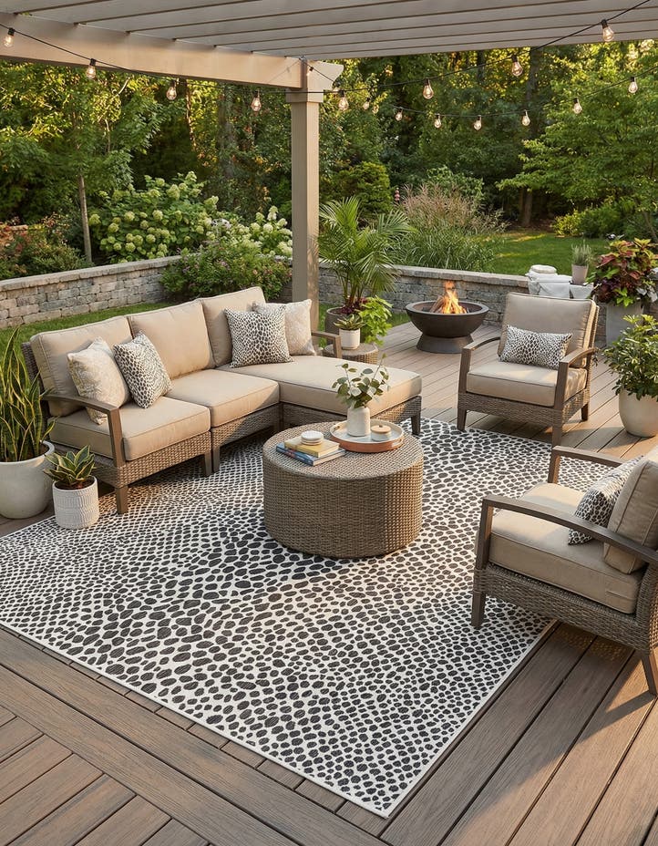 10' x 13' Easy-Clean Jill Zarin Cape Town In...