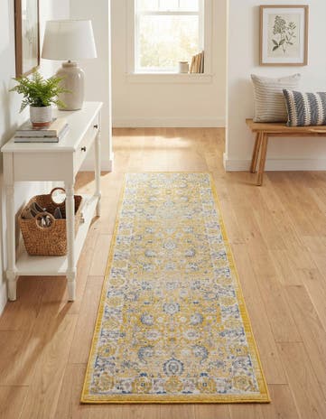 Tuscan Yellow Whitney Runner Rug