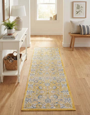 Tuscan Yellow Whitney Runner Rug