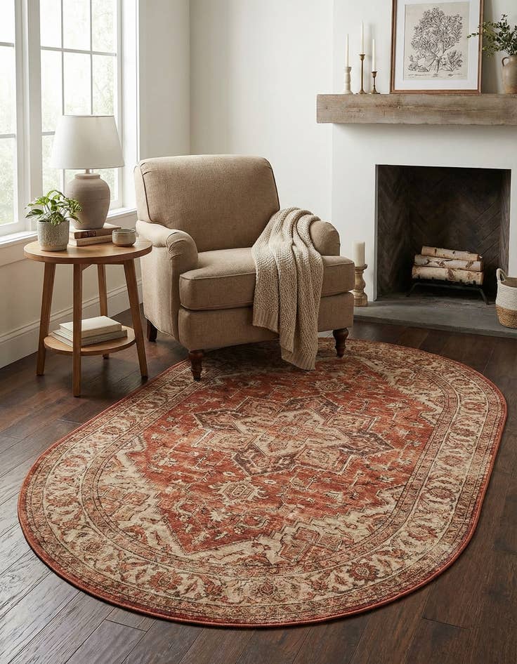 Detail image of  4' x 6' Isabella Oval Rug