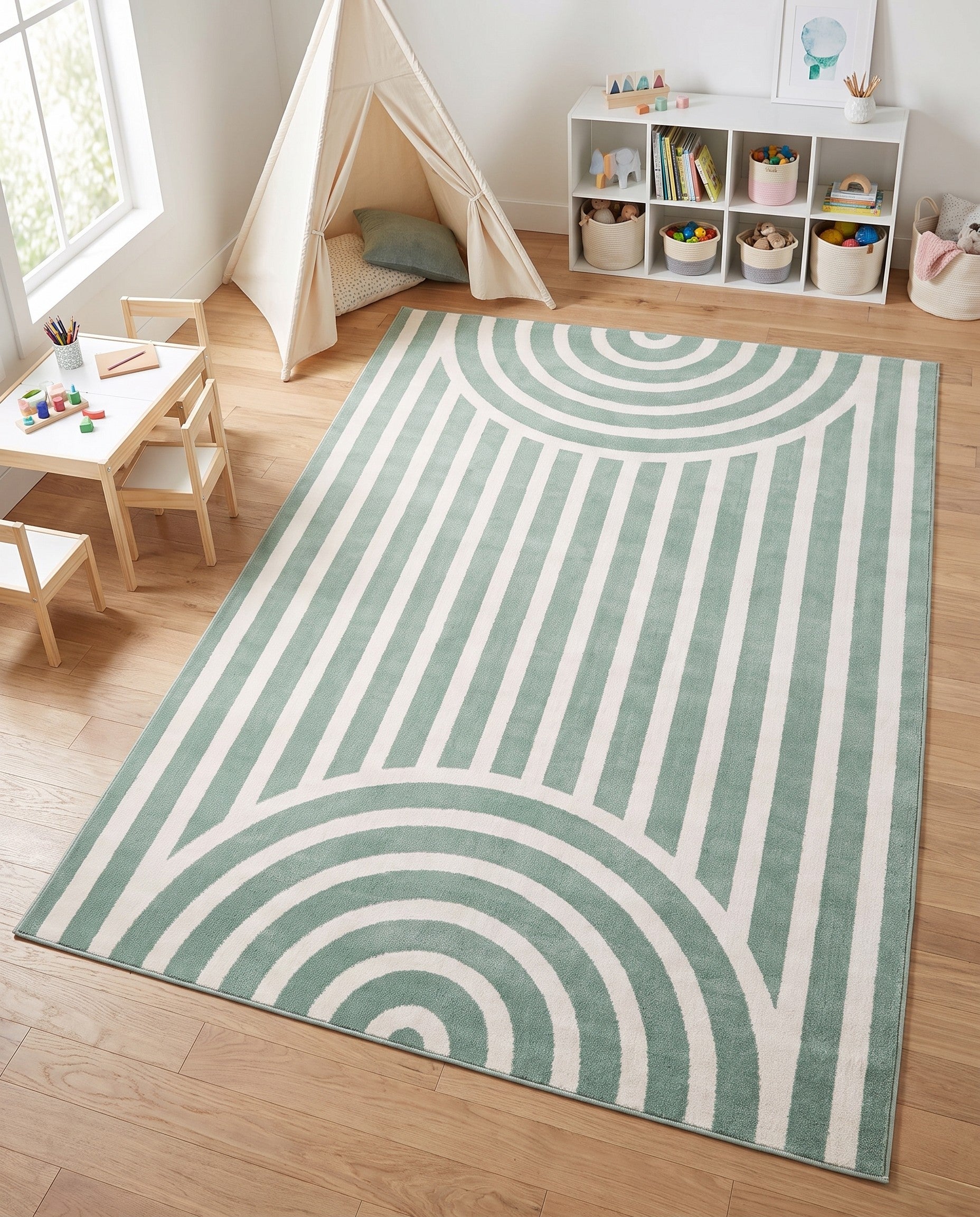 5' 3 x 8' Whimsy Kids Rug
