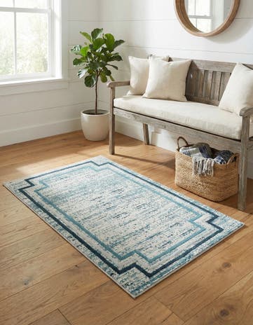 Blue Oasis Rug