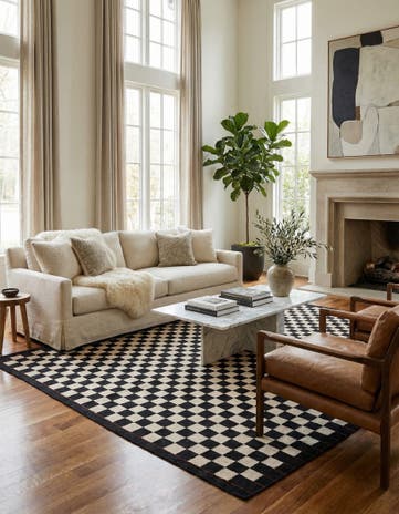 8' 4 x 11' 4 Hand Woven Kilim Modern Wool Rug