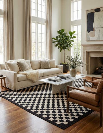 8' 4 x 11' 4 Hand Woven Kilim Modern Wool Rug