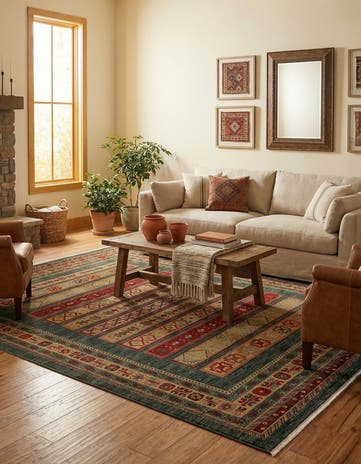10' x 13' Kashkuli Gabbeh Rug