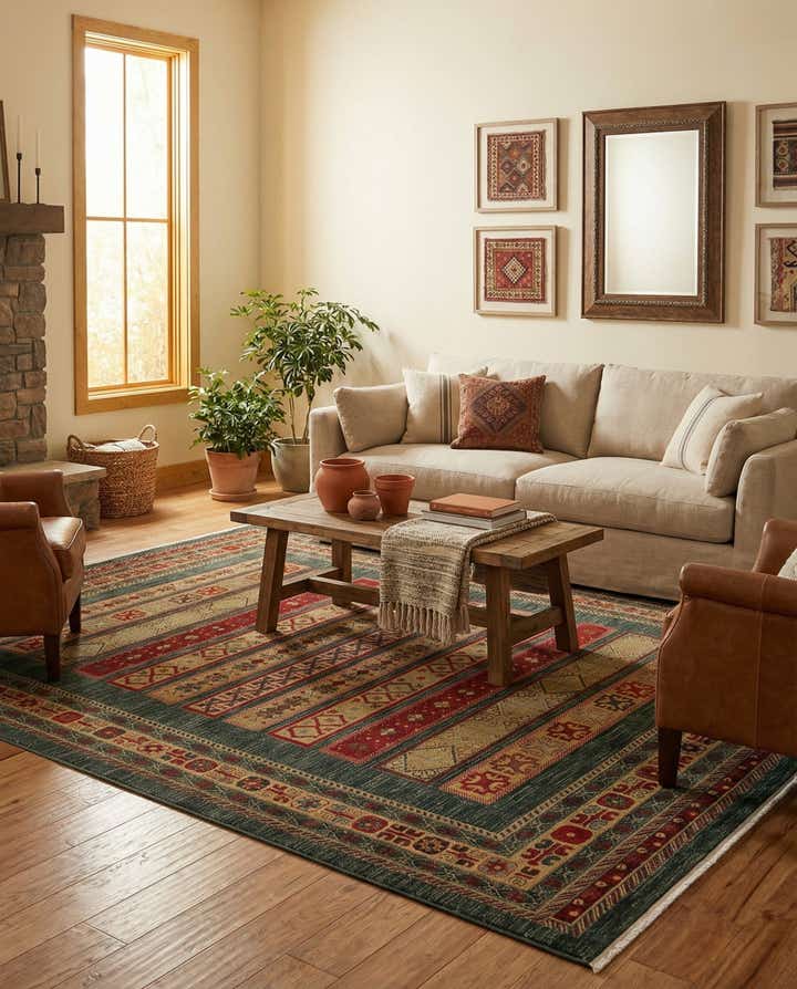 10' x 13' Kashkuli Gabbeh Rug