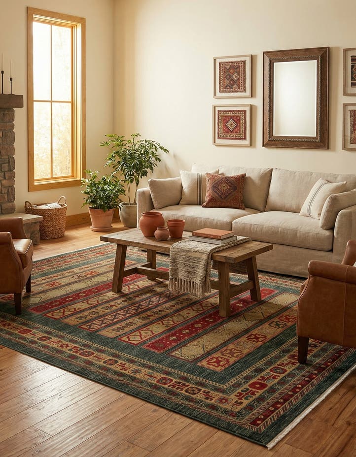 10' x 13' Kashkuli Gabbeh Rug