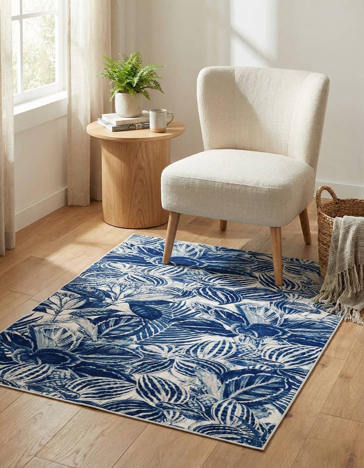 Detail image of 1' 4 x 1' 4 Blossom Sample Rug