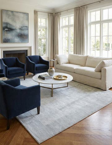8' 2 x 11' 5 Hand Knotted Darya Wool Rug