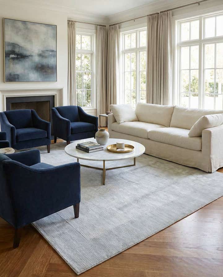 8' 2 x 11' 5 Hand Knotted Darya Wool Rug