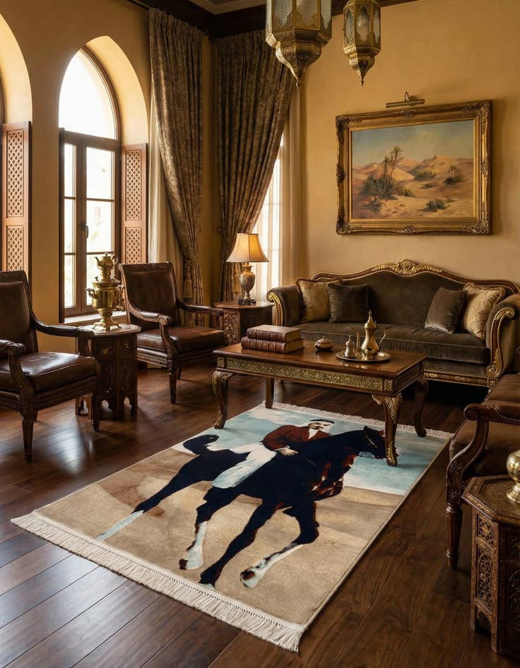 Detail image of  2' 6 x 3' 3  Hand Knotted Tabriz Persian Rug