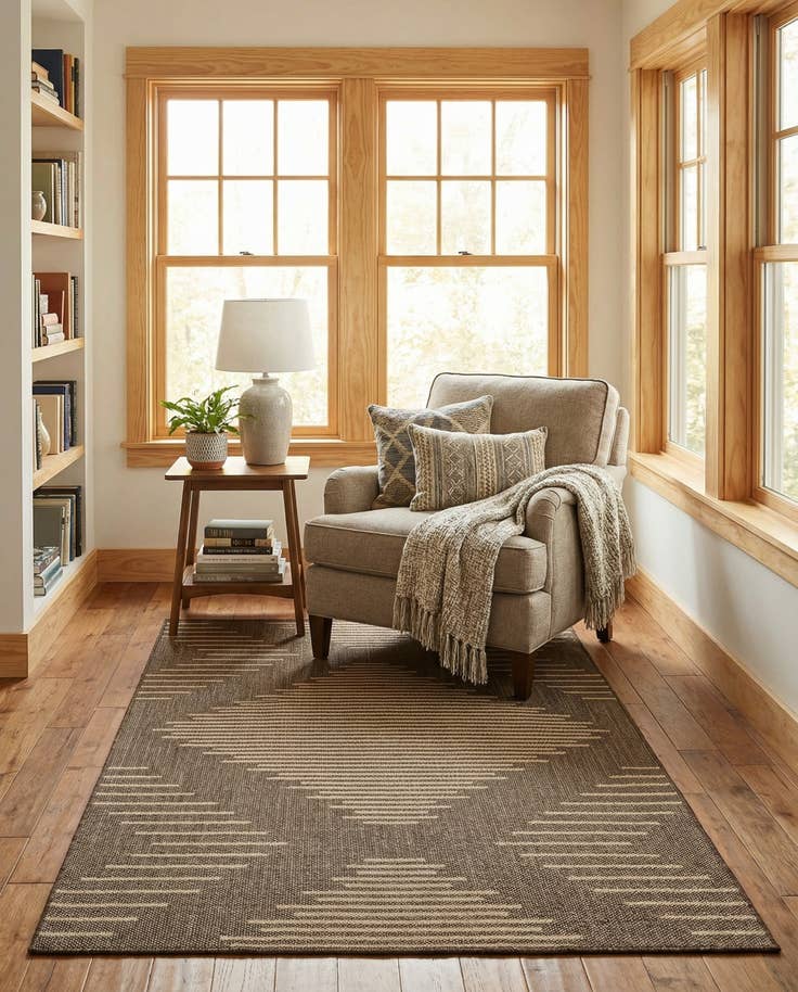 Detail image of 5' 3 x 8' Dunes Rug