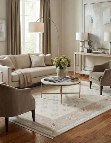 8' 2 x 11' 3 Hand Knotted Darya Rug