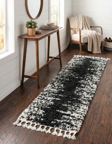 2' x 6' Serenity Shag Runner Rug