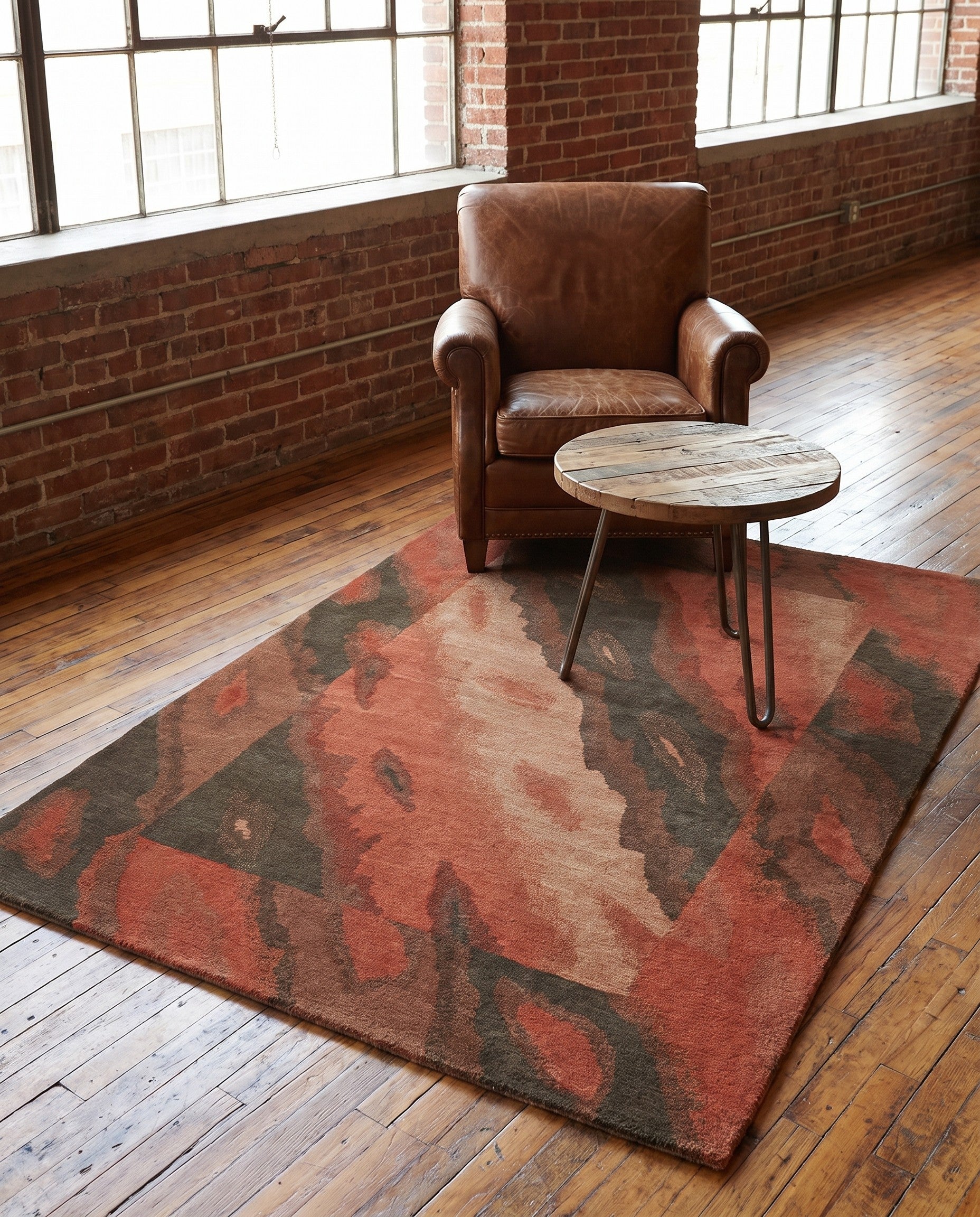 4' x 6' Hand Knotted Nepal Wool Rug