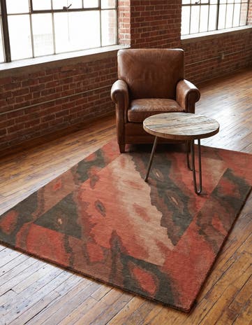 4' x 6' Hand Knotted Nepal Wool Rug