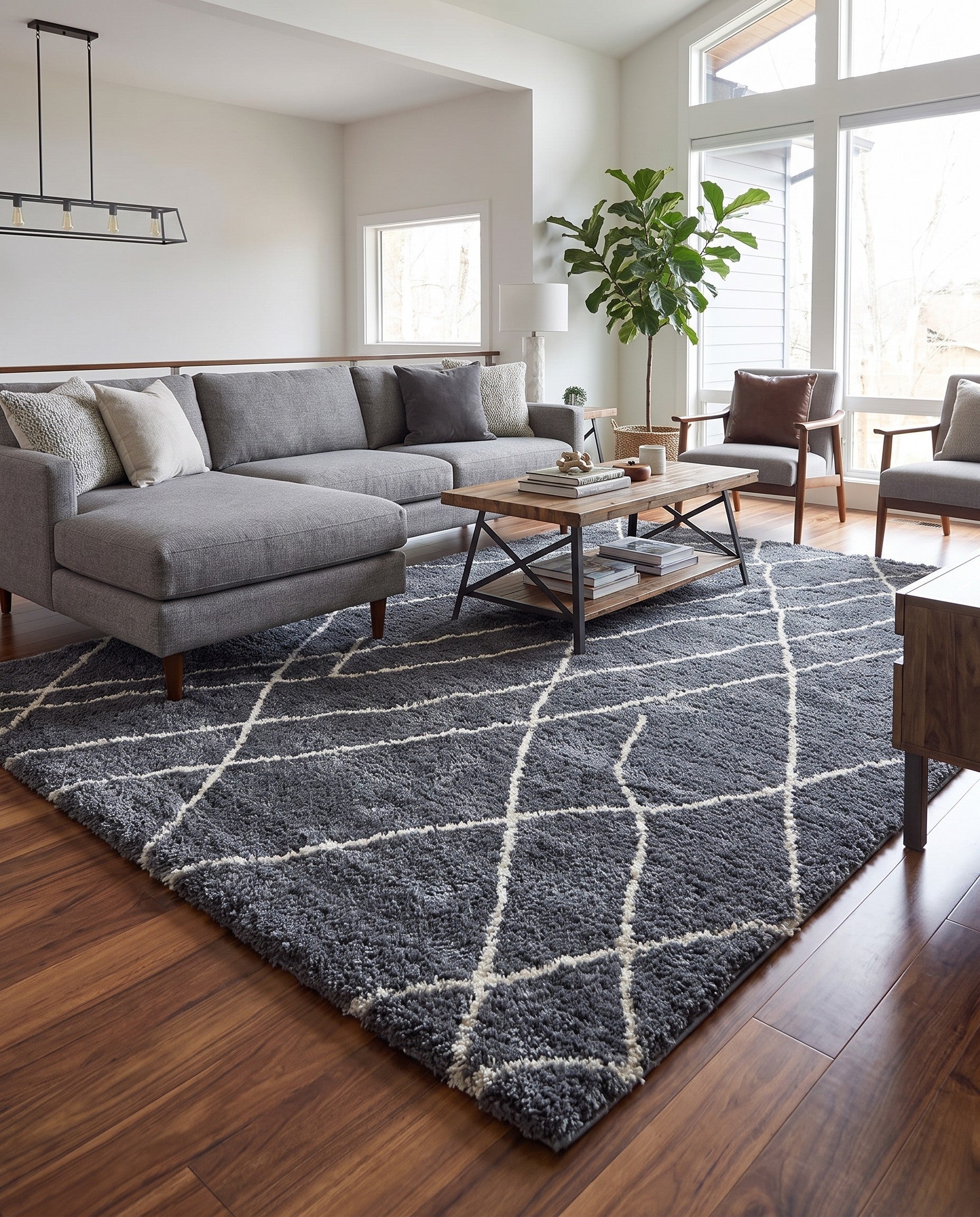 9' x 12' Soft Touch Shag Rug