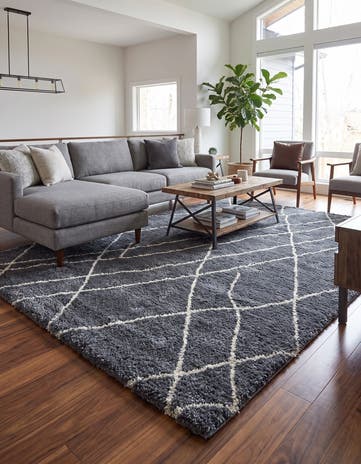 9' x 12' Soft Touch Shag Rug