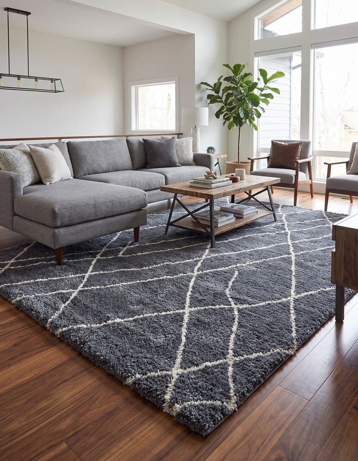 9' x 12' Soft Touch Shag Rug