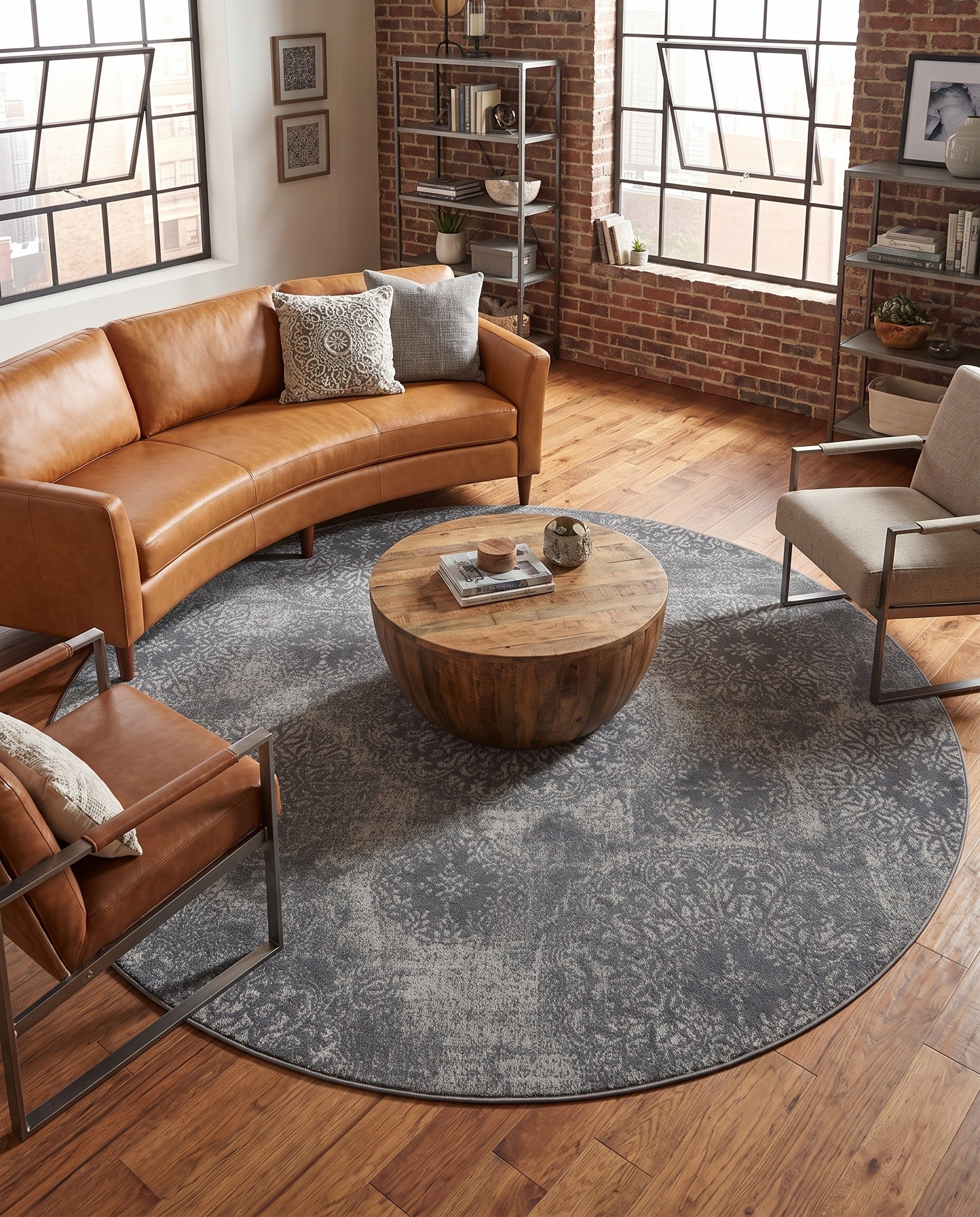 8' x 8' Monaco Round Rug