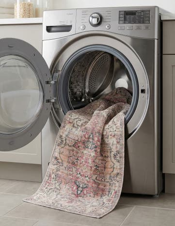 2' x 6' Washable Nostalgia Runner Rug