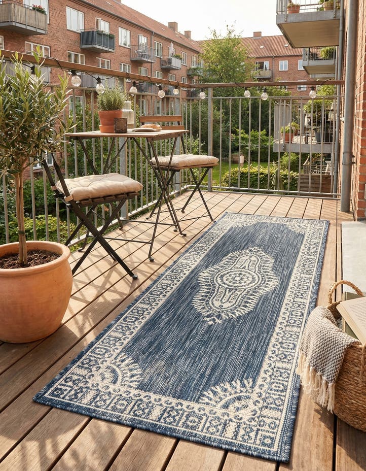 2' x 5' 3 Easy-Clean Traditional Indoor / Ou...