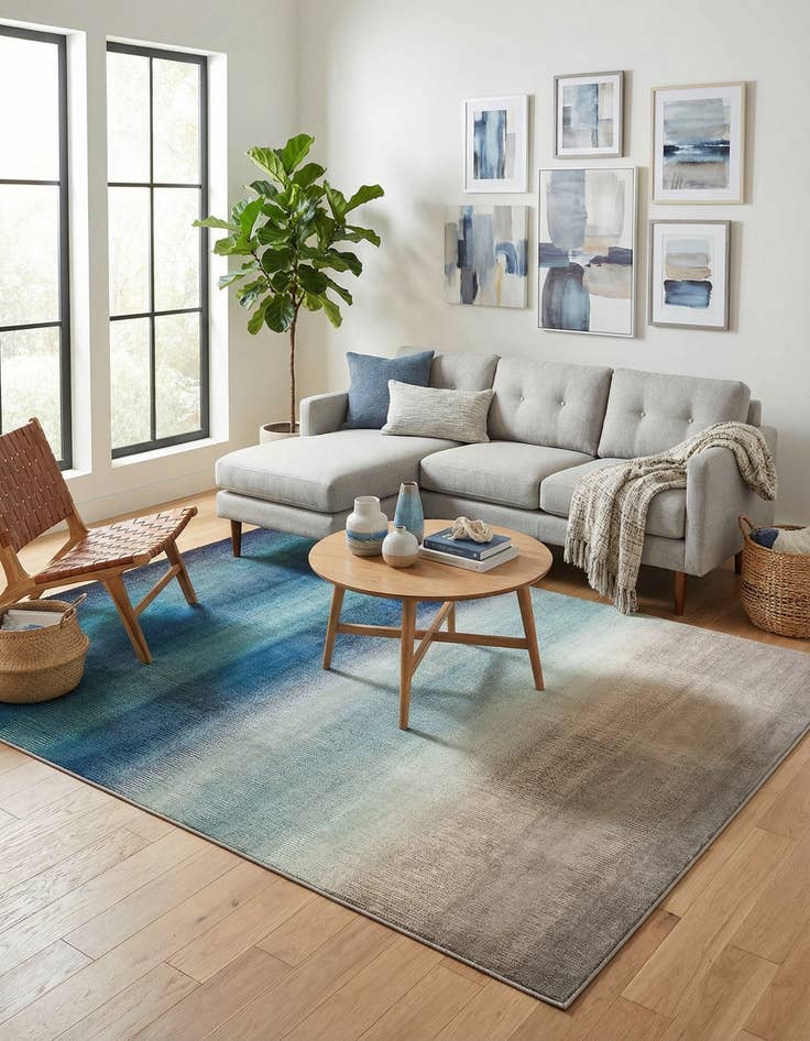 Detail image of 9' x 12' 2  Washable Casablanca Rug