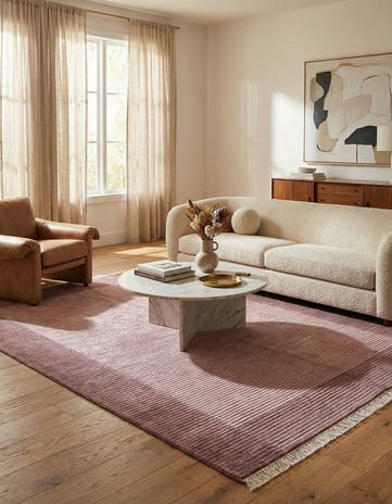 4' 11 x 6' 7 Hand Knotted Darya Wool Rug