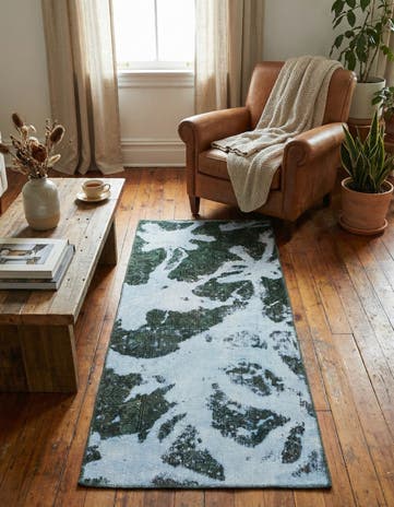 2' 7 x 6' Hand Knotted Ultra Vintage Persian Wool Runner Rug