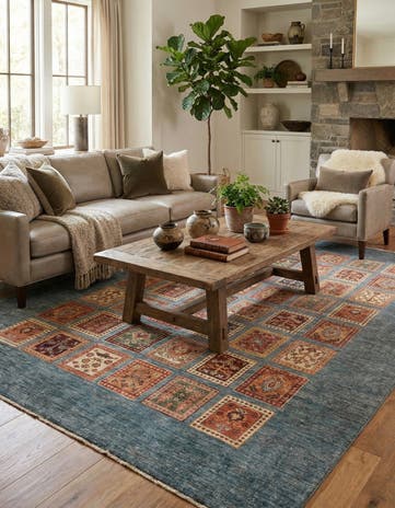 5' 9 x 8' 1 Hand Knotted Ariana Ziegler Rug