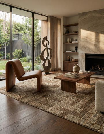 5' x 6' 8 Juma Wool Rug