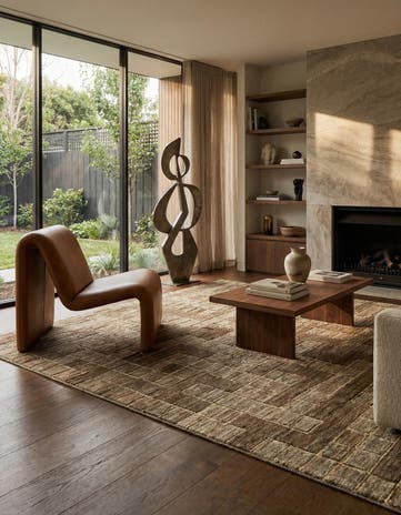 5' x 6' 8 Juma Wool Rug