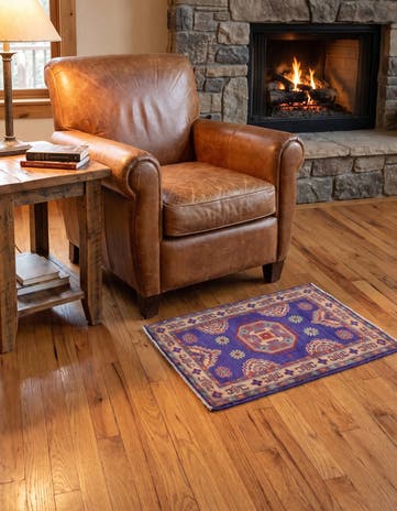 2' 2 x 3' Hand Knotted Kazak Rug