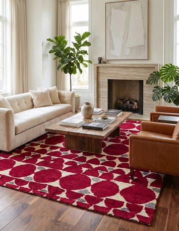 5' 4 x 7' 10 Hand Knotted Darya Wool Rug